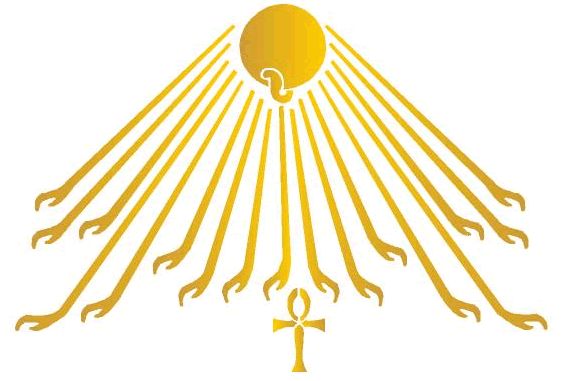 Egypt Sun God Ankh